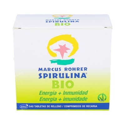 MARCUS ROHRER SPIRULINA BIO RECARGA 540COMPRIMIDOS MARCUS ROHRER