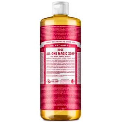 DR. BRONNER´S JABON LIQUIDO rosas 945ml.