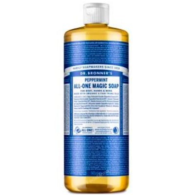 DR. BRONNER´S JABON LIQUIDO menta 945ml.