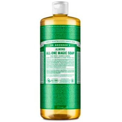 DR. BRONNER´S JABON LIQUIDO almendras 945ml.
