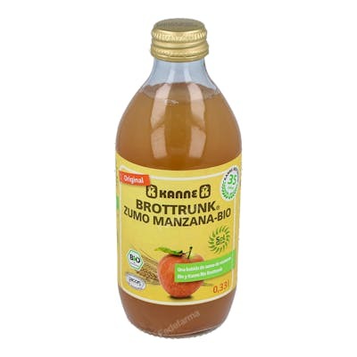 BIOLASI KANNE BROTTRUNK con manzana 330ml. BIO