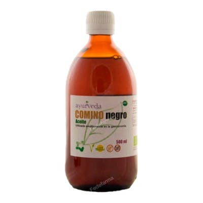 AYURVEDA AUTENTICO ACEITE DE COMINO NEGRO 500 ML