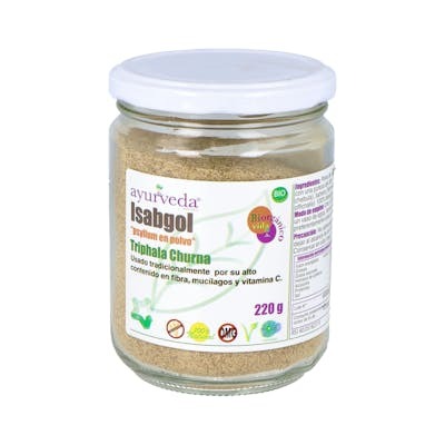 AYURVEDA AUTENTICO ISABGOL CON TRIPHALA 220G