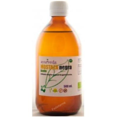 AYURVEDA AUTENTICO ACEITE DE MOSTAZA NEGRA 500 ML