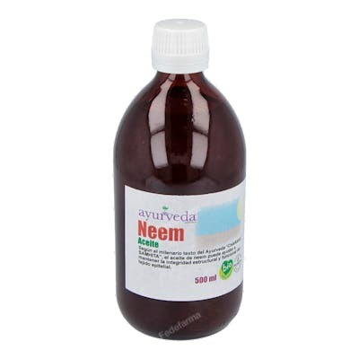 AYURVEDA AUTENTICO ACEITE DE NEEM 500 ML