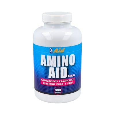 JUST AID AMINO AID BCAA (aminoacidos ramificados) 300comp.
