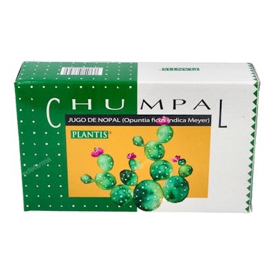 ARTESANIA CHUMPAL ZUMO NOPAL 20AMPOLLAS