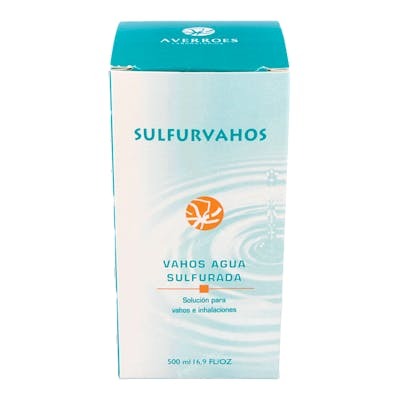 AVERROES VAHOS AGUA SULFURADA 2FRASCOS:F1 25ML/F2 500ML