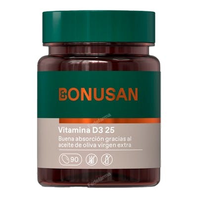 BONUSAN VITAMINA D3 25 90cap.