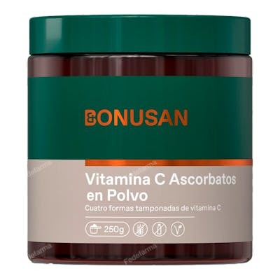 BONUSAN VITAMINA C (ascorbatos) polvo 250gr.