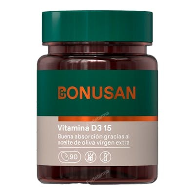 BONUSAN VITAMINA D3 15mcg. 90cap.