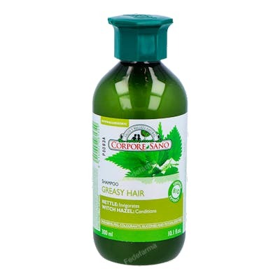 CORPORE SANO CHAMPU ORTIGA HAMAMELIS  graso 300ml