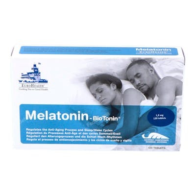 EUROHEALTH MELATONIN BIOTONIN 1,9MG120COMPRIMIDOS