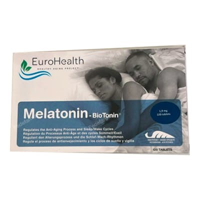 EUROHEALTH MELATONIN BIOTONIN 1,9MG120COMPRIMIDOS SUB