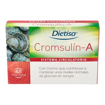 DIETISA (DIELISA) CROMSULIN A (DIABETES) 48COMPRIMIDOS