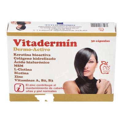 DIS VITADERMIN 30CAPSULAS(PIEL-CABELLO-UÑAS)