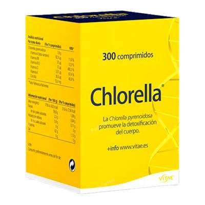 VITAE CHLORELLA 200MG 300COMPRIMIDOS