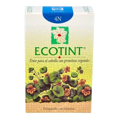 ECOTINT 4N CASTAÑO tinte para cabello