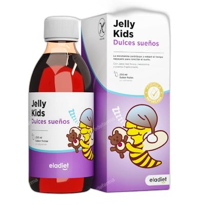 ELADIET JELLY KIDS DULCES SUEÑOS JARABE 250ML