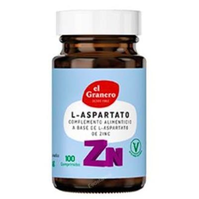 EL GRANERO L-ASPARTATO DE ZINC 100comp.