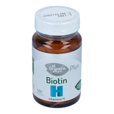 EL GRANERO BIOTIN (biotina vit.H) 100comp.