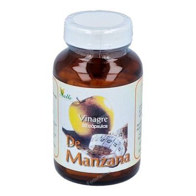 EL VALLE VINAGRE DE MANZANA 500mg. 60cap.