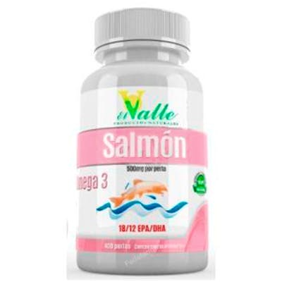 EL VALLE ACEITE DE SALMON  400perlas