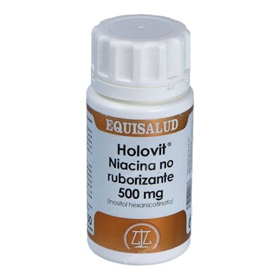 EQUISALUD HOLOVIT NIACINA NO RUBORIZANTE 500 MG 50 CAPSULAS