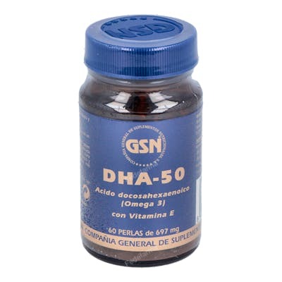 GSN DHA 50 60 perlas.