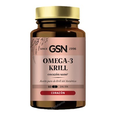 GSN OMEGA 3 KRILL 60 PERLAS