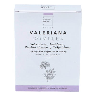 HERBORA VALERIANA COMPLEX 30CAPSULAS