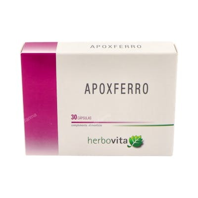 HERBOVITA APOXFERRO 30CAPSULAS