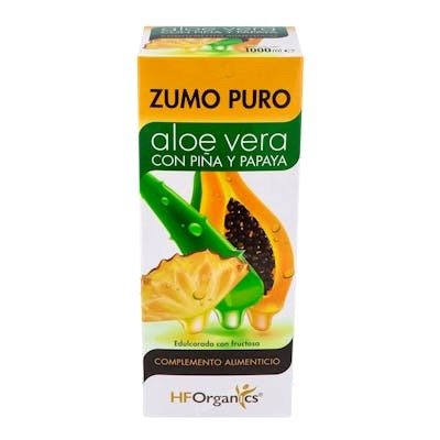 HF NATURAL CARE ZUMO PURO ALOE VERA piña y papaya 1litro