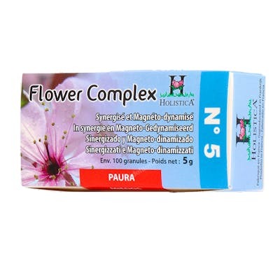 HOLISTICA FLOWER COMPLEX Nº 5 MIEDOS 100GRA