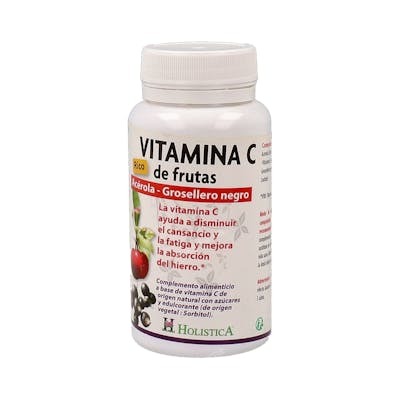 HOLISTICA VITAMINA C frutas 60comp.