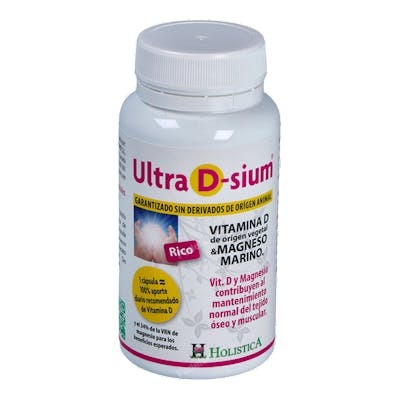 HOLISTICA ULTRA D-SIUM vit.D + Mg 60perlas
