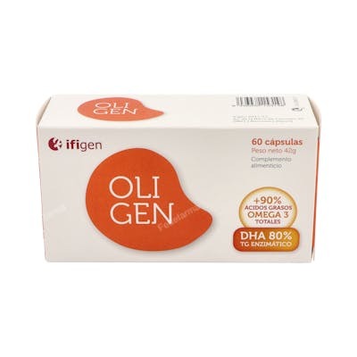 IFIGEN OLIGEN DHA 80% TG ENZIMATICO 60CAPSULAS
