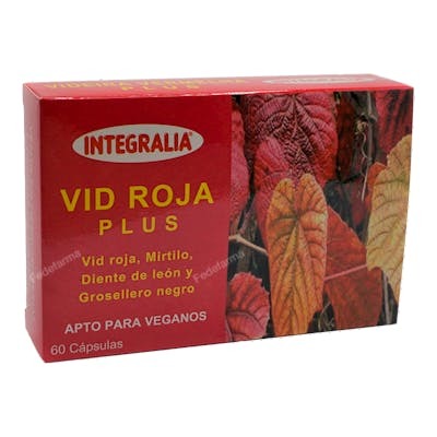 INTEGRALIA VID ROJA PLUS 60cap.