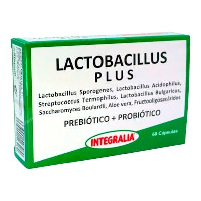 INTEGRALIA LACTOBACILLUS PLUS 60CAPSULAS