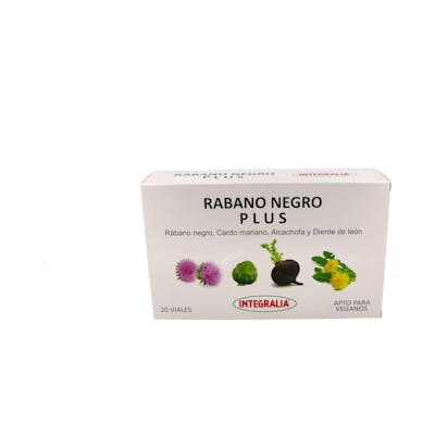 INTEGRALIA RABANO NEGRO PLUS 20VIALES