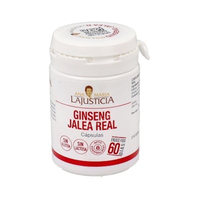 ANA MARIA LAJUSTICIA JALEA REAL CON GINSENG 60CAPSULAS