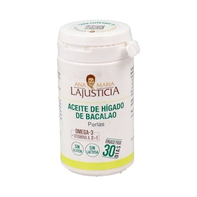 ANA MARIA LAJUSTICIA HIGADO BACALAO 90PERLAS