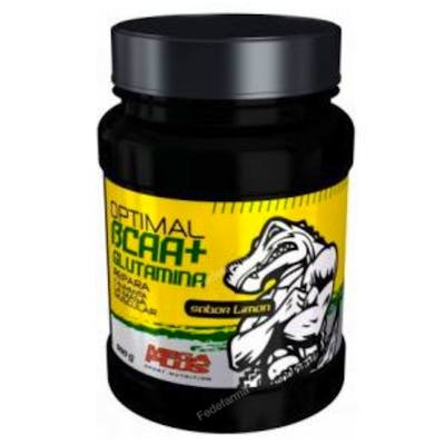 MEGA PLUS BCAA+GLUTAMINA MANDARINA-LIMON 600GR