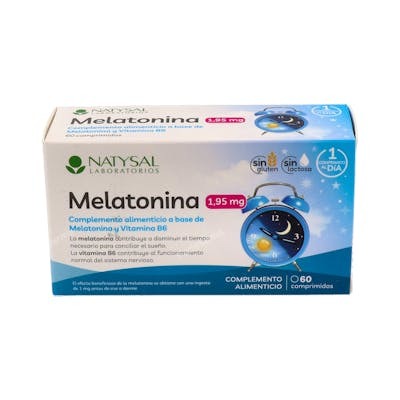 NATYSAL MELATONINA 60comp.