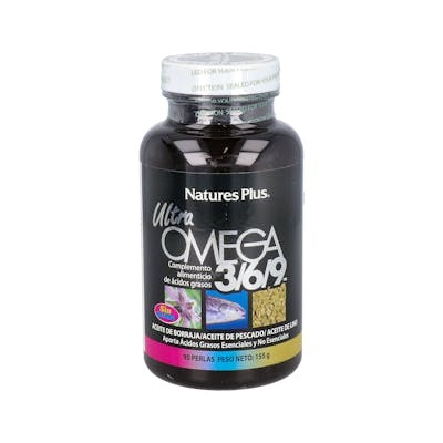 NATURES PLUS ULTRA OMEGA 3-6-9 90PERLAS