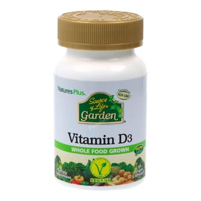 NATURES PLUS GARDEN SOURCE OF LIFE VITAMINA D3 60cap.