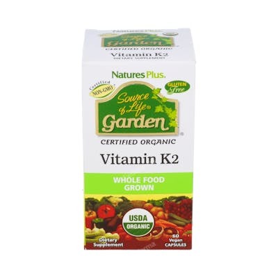 NATURES PLUS GARDEN SOURCE OF LIFE VITAMINA K2 60cap.