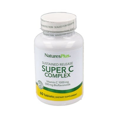 NATURES PLUS SUPER C COMPLEX+BIOFLAVONOIDES(accion retard.)6