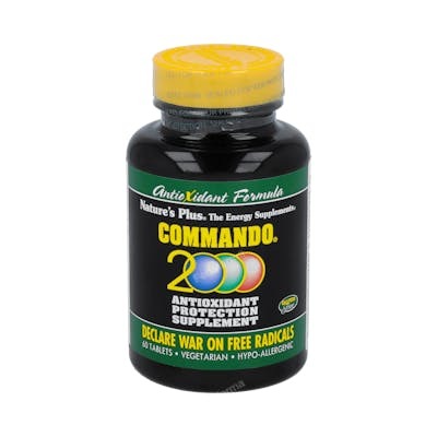 NATURES PLUS COMMANDO 2000 (ANTIOXIDANTE) 60 COMPRIMIDOS