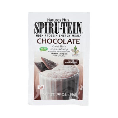 NATURES PLUS SPIRU-TEIN  CHOCOLATE 8 sbrs 28gr